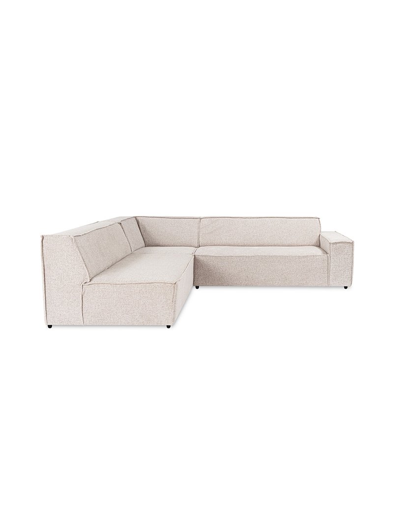 Light Brown Puzzle Corner Modular Sofa
