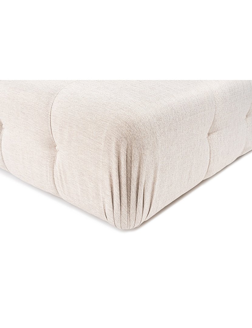 Sofá Modular Chaise Longue Doblo Castanho Claro