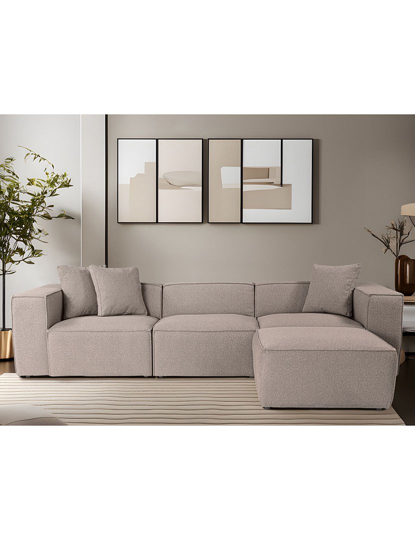 Sofá Modular Chaise Longue Lora Pessêgo