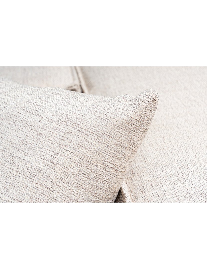 Sofá Modular Chaise Longue Lora Castanho Claro