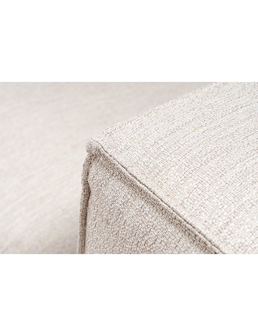 Sofá Modular Chaise Longue Lora Castanho Claro