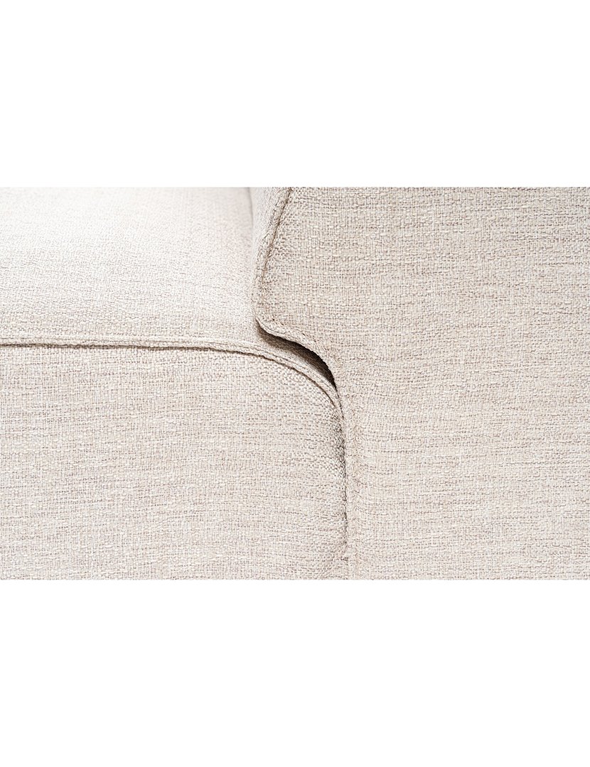 Sofá Modular Chaise Longue Lora Castanho Claro