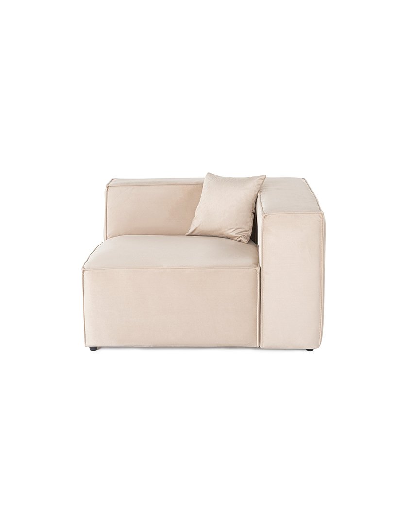 Módulo Canto Direito Lora Creme