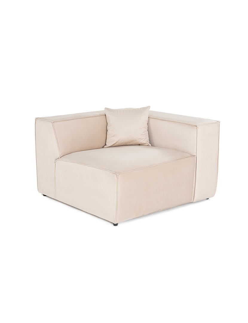 Módulo Canto Direito Lora Creme