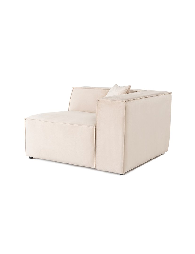 Módulo Canto Direito Lora Creme