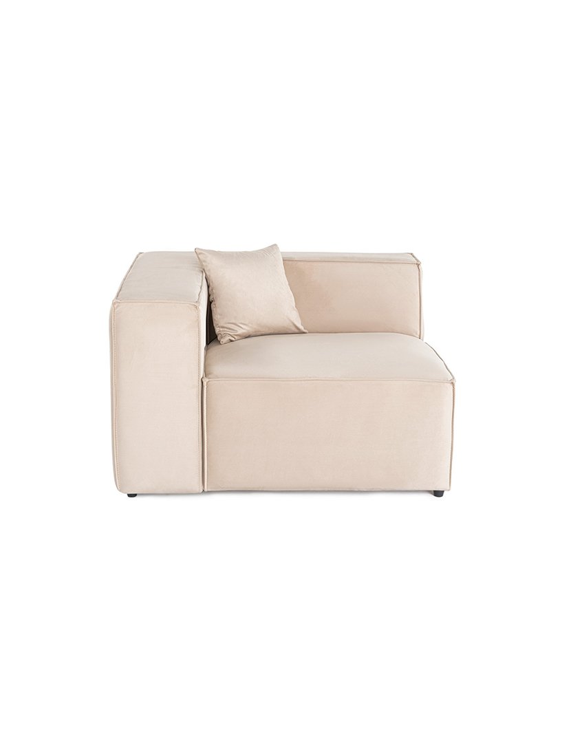 Módulo Canto Esquerdo Lora Creme