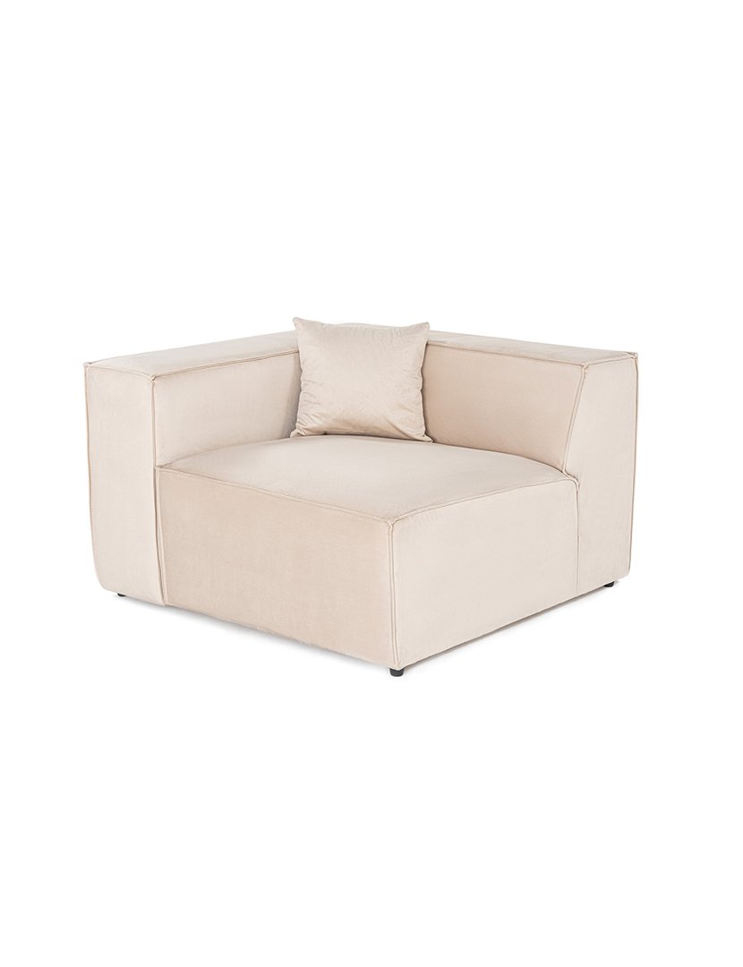 Módulo Canto Esquerdo Lora Creme