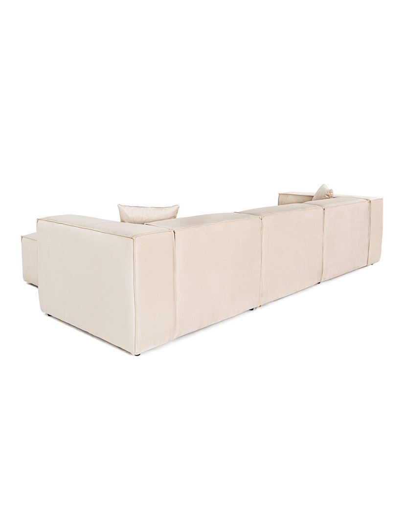 Sofá Modular Chaise Longue Lora Creme