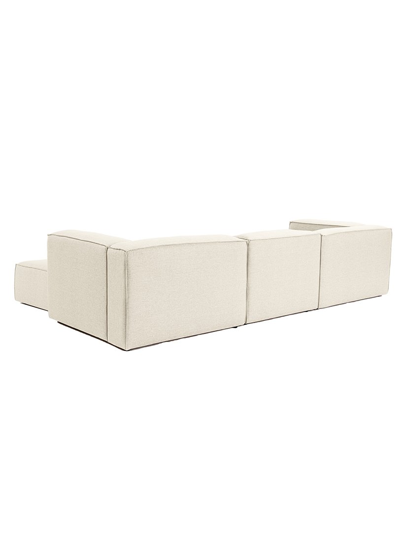 Sofá Modular Chaise Longue Fora Cru