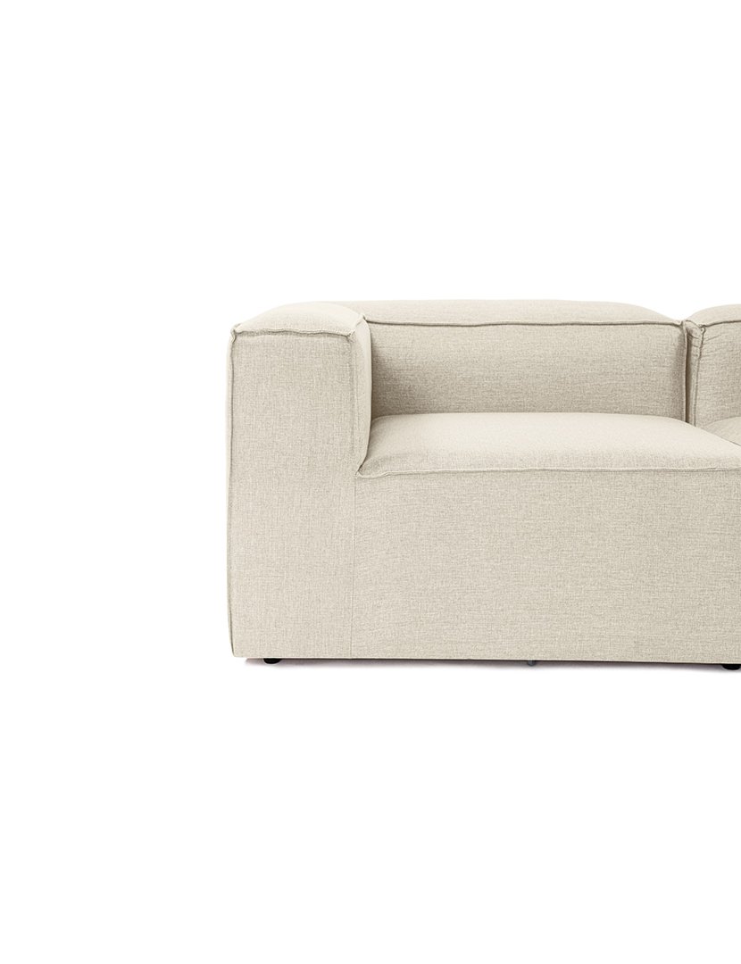 Sofá Modular Chaise Longue Fora Cru