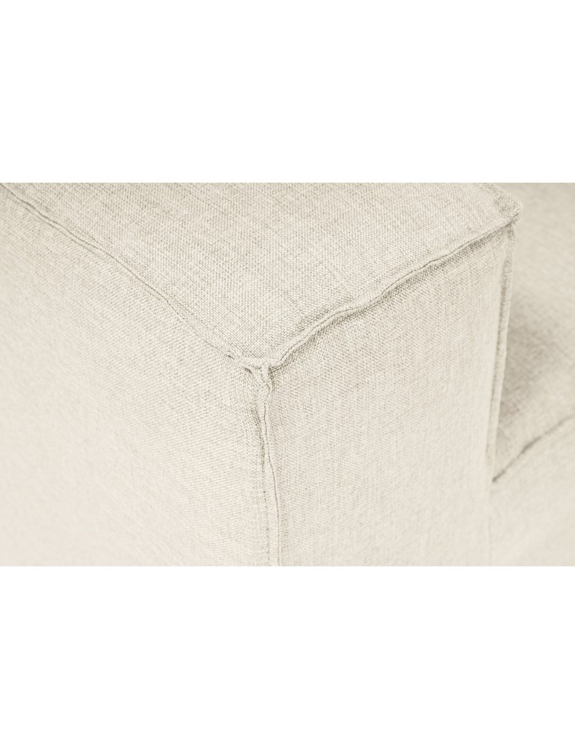 Sofá Modular Chaise Longue Fora Cru