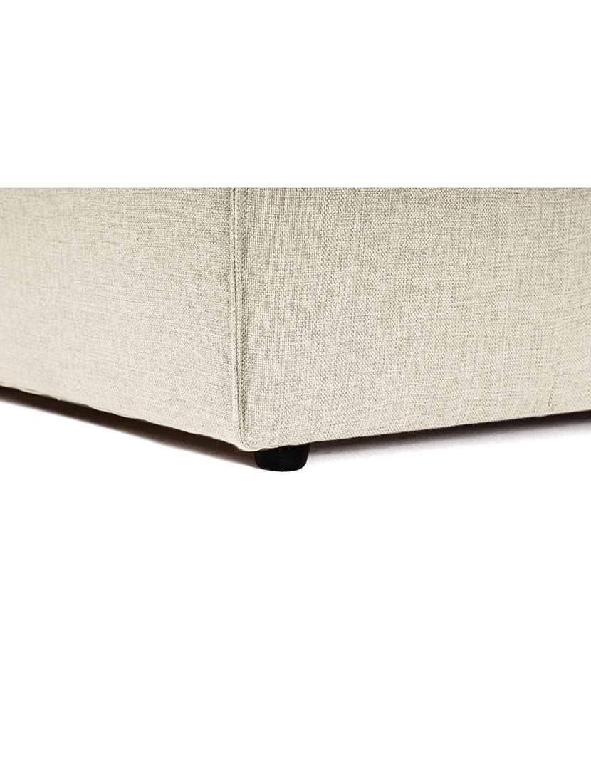 Sofá Modular Chaise Longue Fora Cru