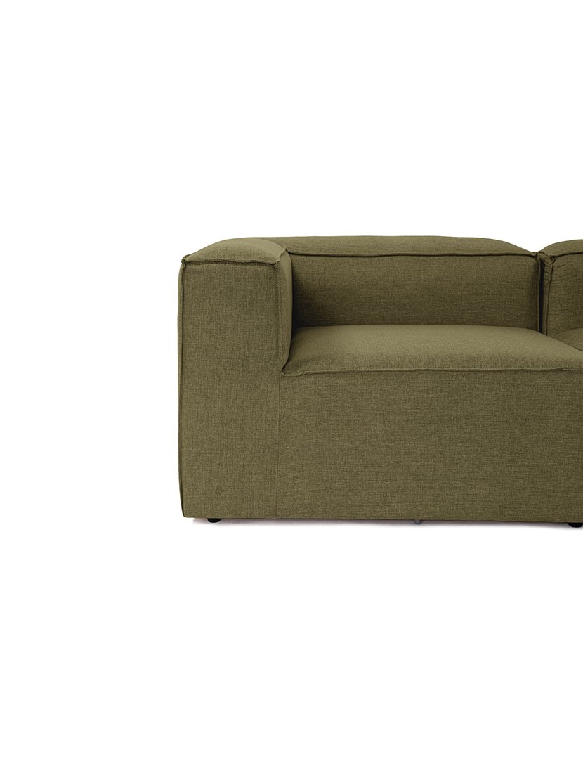 Sofá Modular Chaise Longue Fora Verde