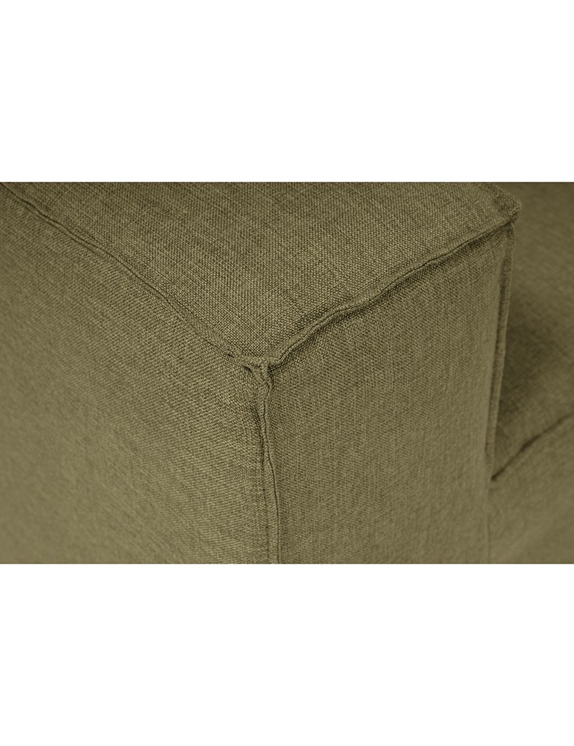 Sofá Modular Chaise Longue Fora Verde