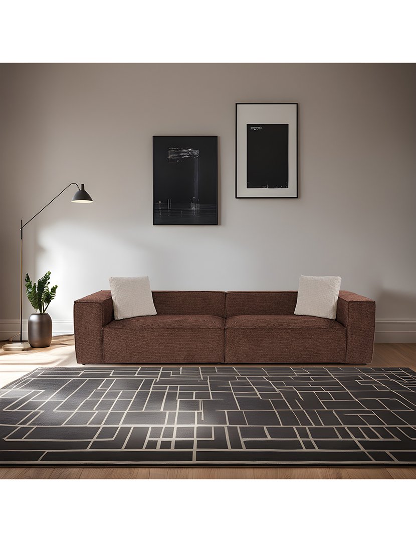 Sofá Modular 4L Lora Castanho