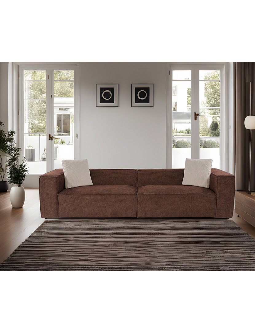 Sofá Modular 4L Lora Castanho