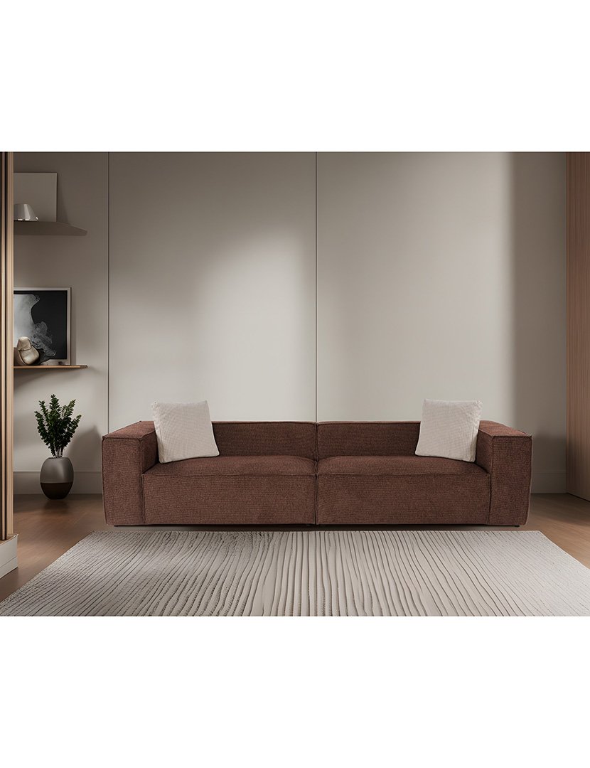 Sofá Modular 4L Lora Castanho