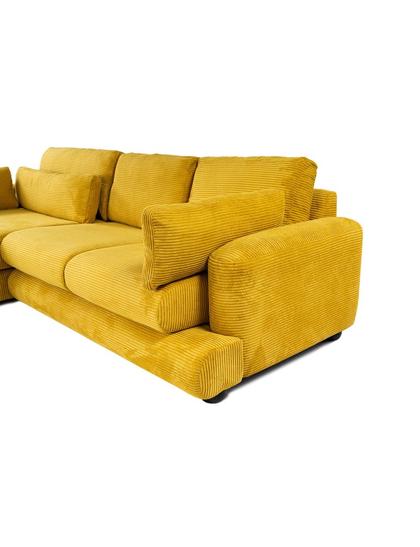 Sofá Chaise Longue Esquerdo River Verde Oliva