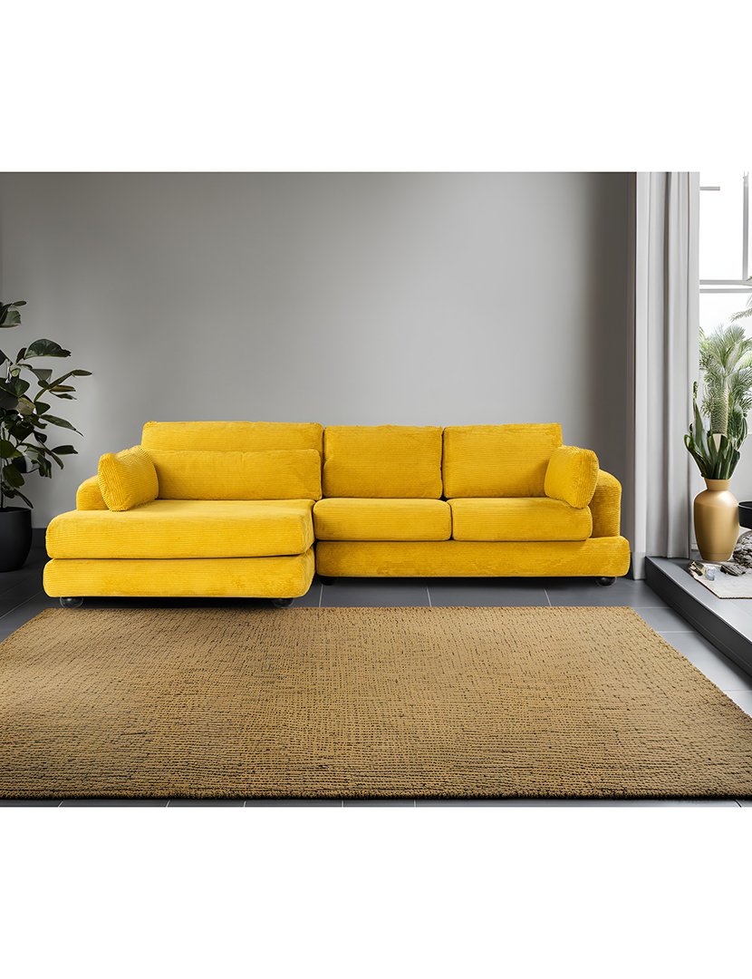 Sofá Chaise Longue Esquerdo River Verde Oliva