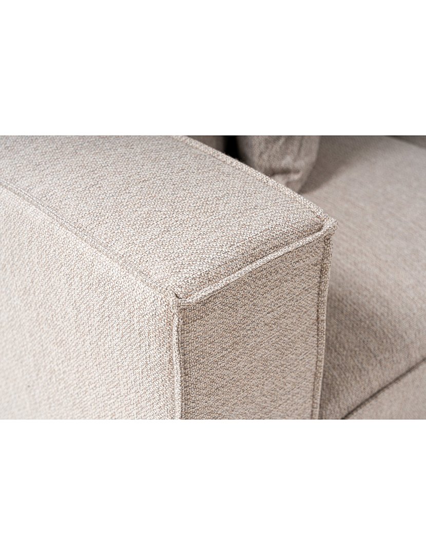 Sofá Modular Chaise Longue Sora Bege