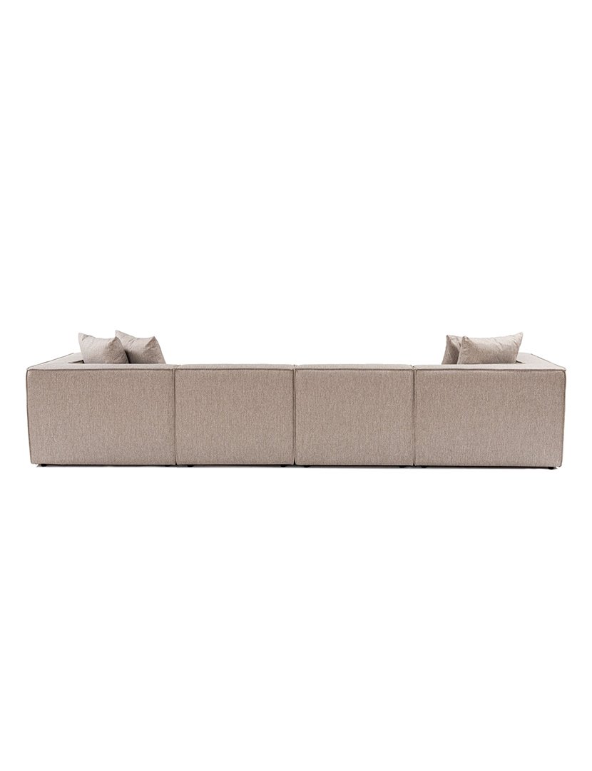 Sofá Modular Chaise Longue Sora Bege