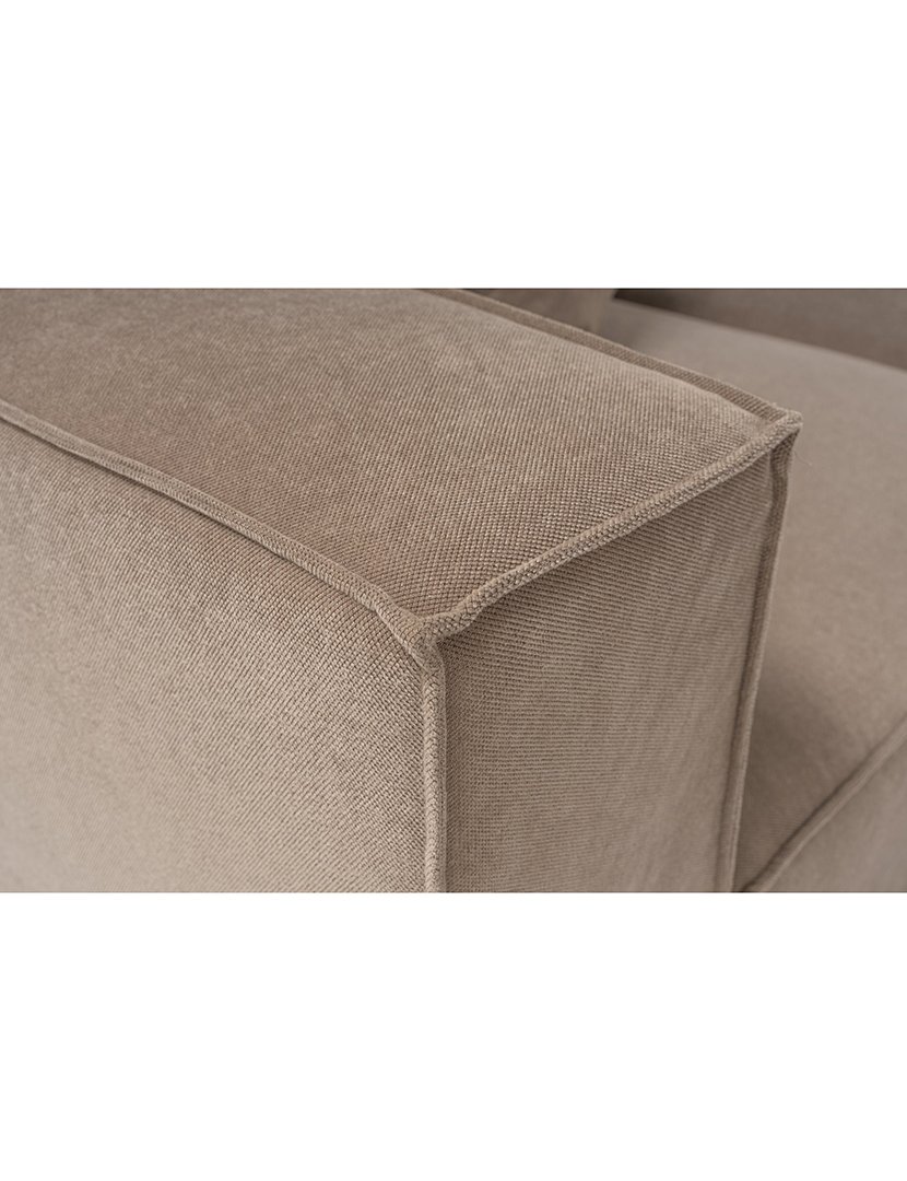 Sofá Modular Chaise Longue Sora Capuccino