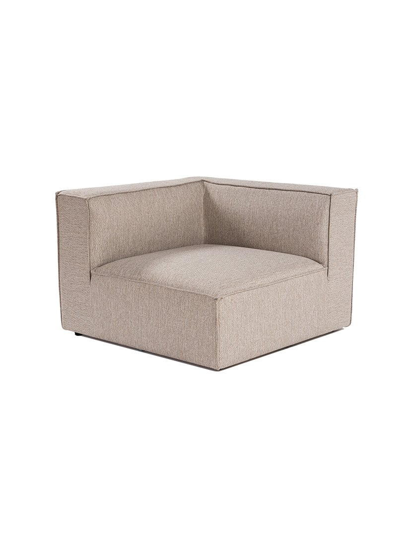 Módulo Canto Esquerdo Sora Bege