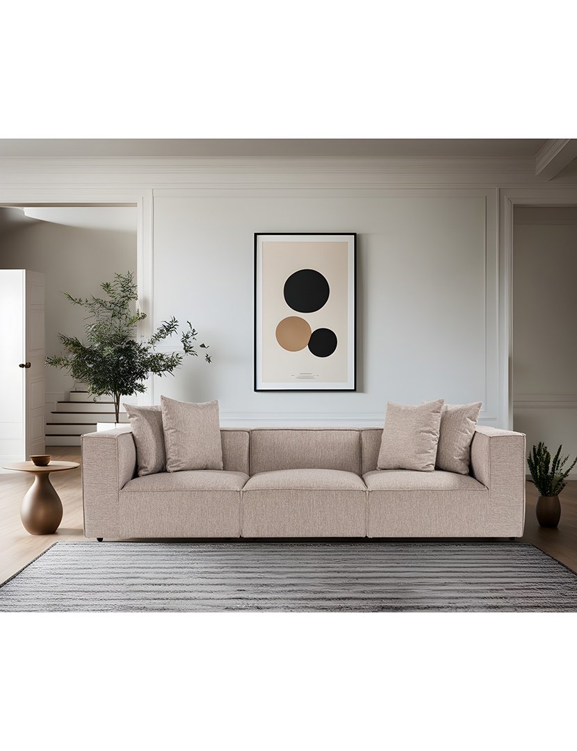 Sofá Modular 3L Sora Bege