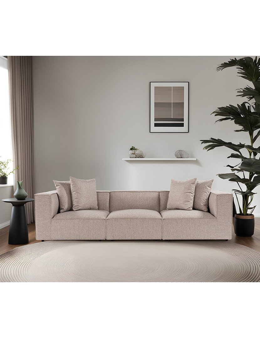 Sofá Modular 3L Sora Bege