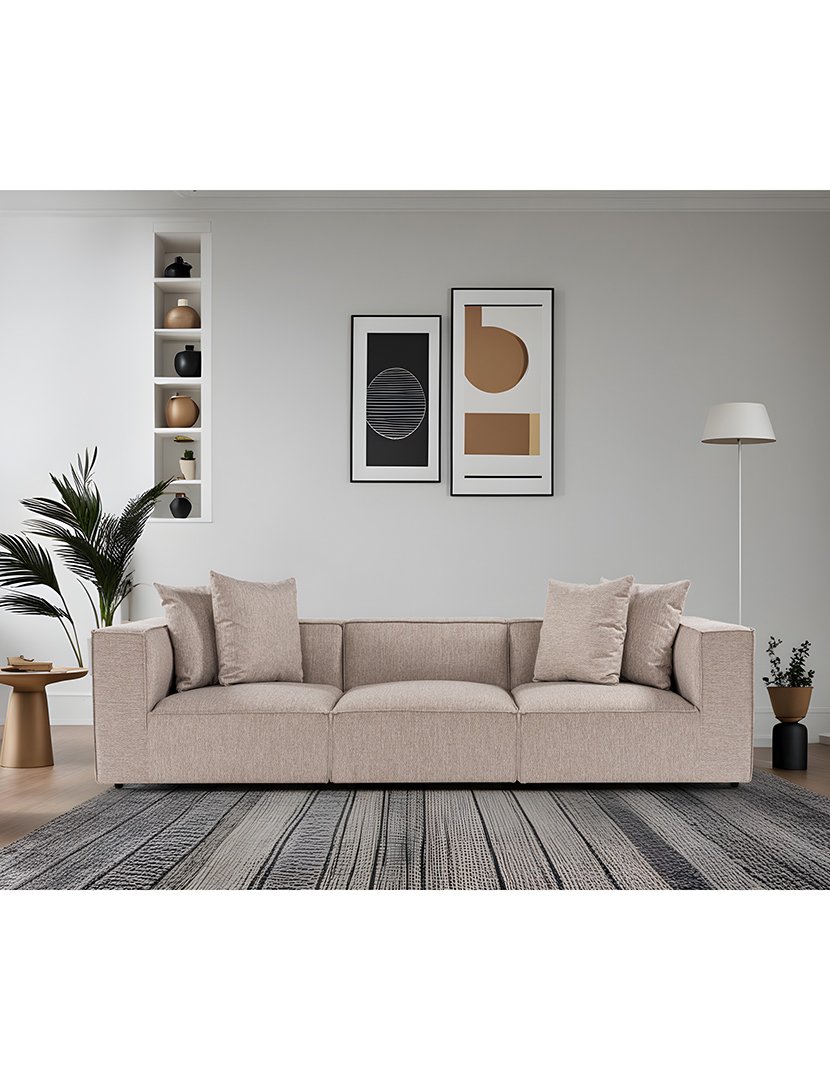 Sofá Modular 3L Sora Bege