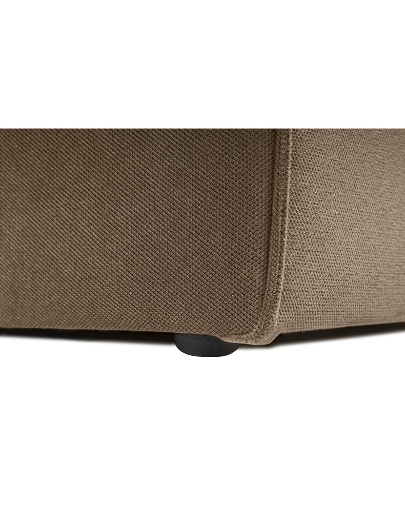 Sofá Modular Chaise Longue Sora Castanho