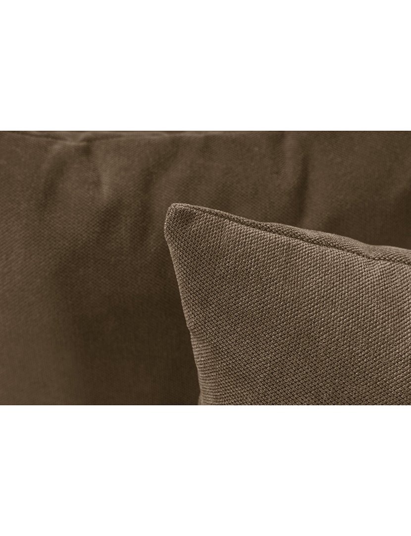 Sofá Modular Chaise Longue Sora Castanho