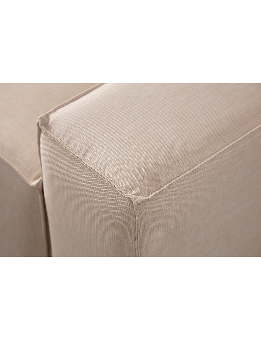 Sofá Cama Chaise Longue Esquerdo Pirlo Cru