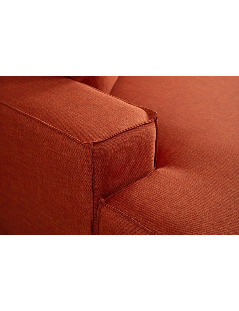 Sofá Cama Chaise Longue Esquerdo Pirlo Laranja