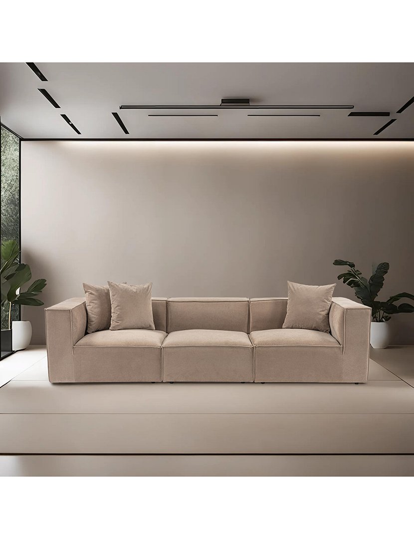 Sofá Modular 3L Sora Capuccino