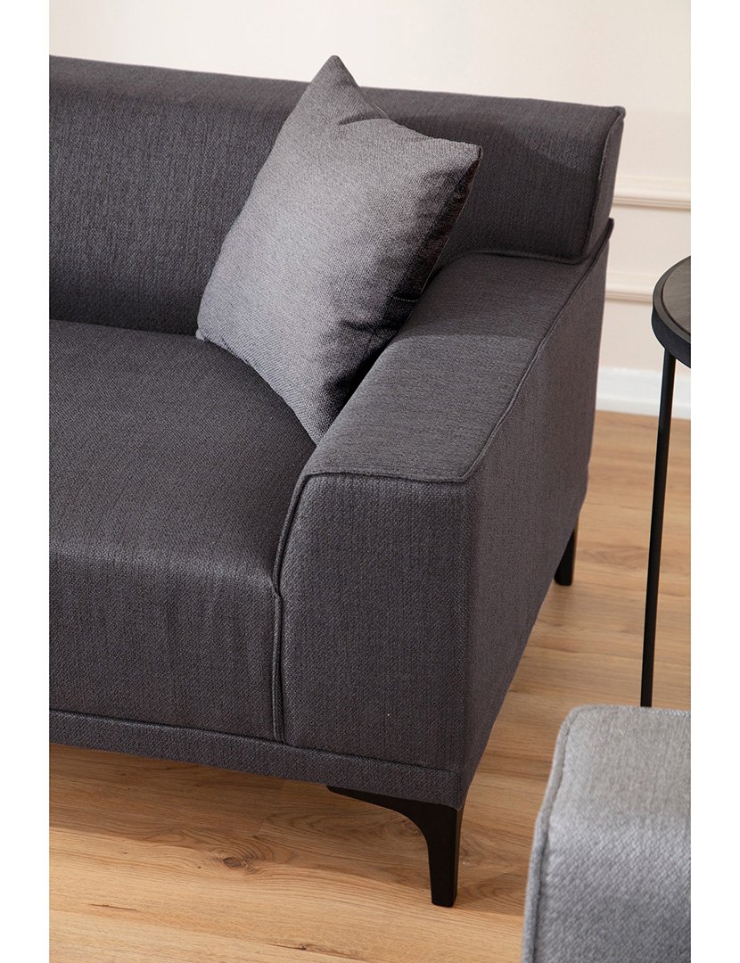 Sofá 3L Petra Antracite