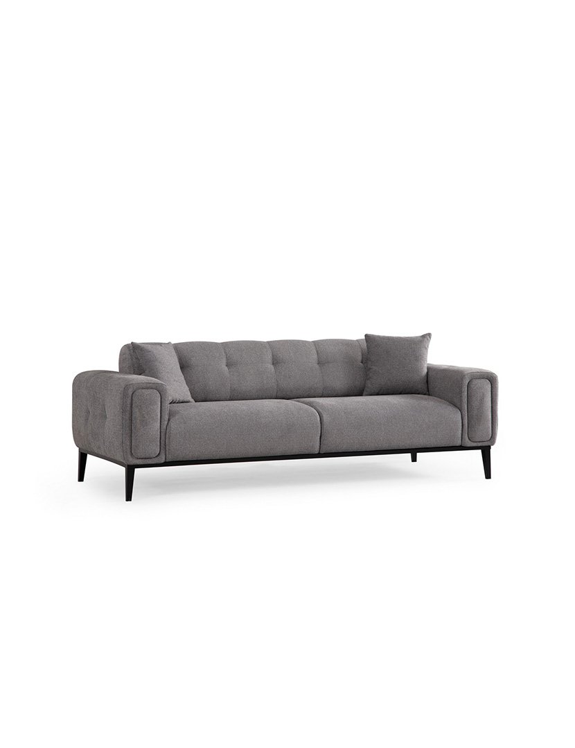 Sofá Cama 3L Athena Cinzento Claro