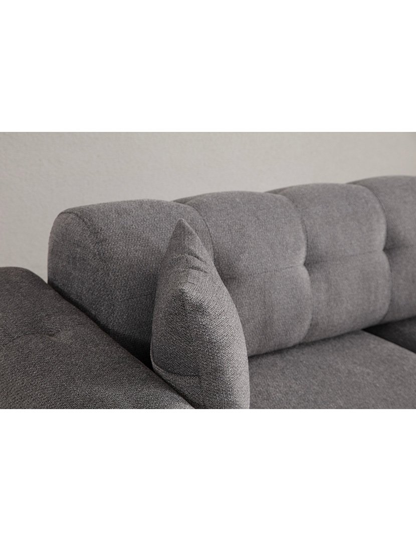 Sofá Cama 3L Athena Cinzento Claro