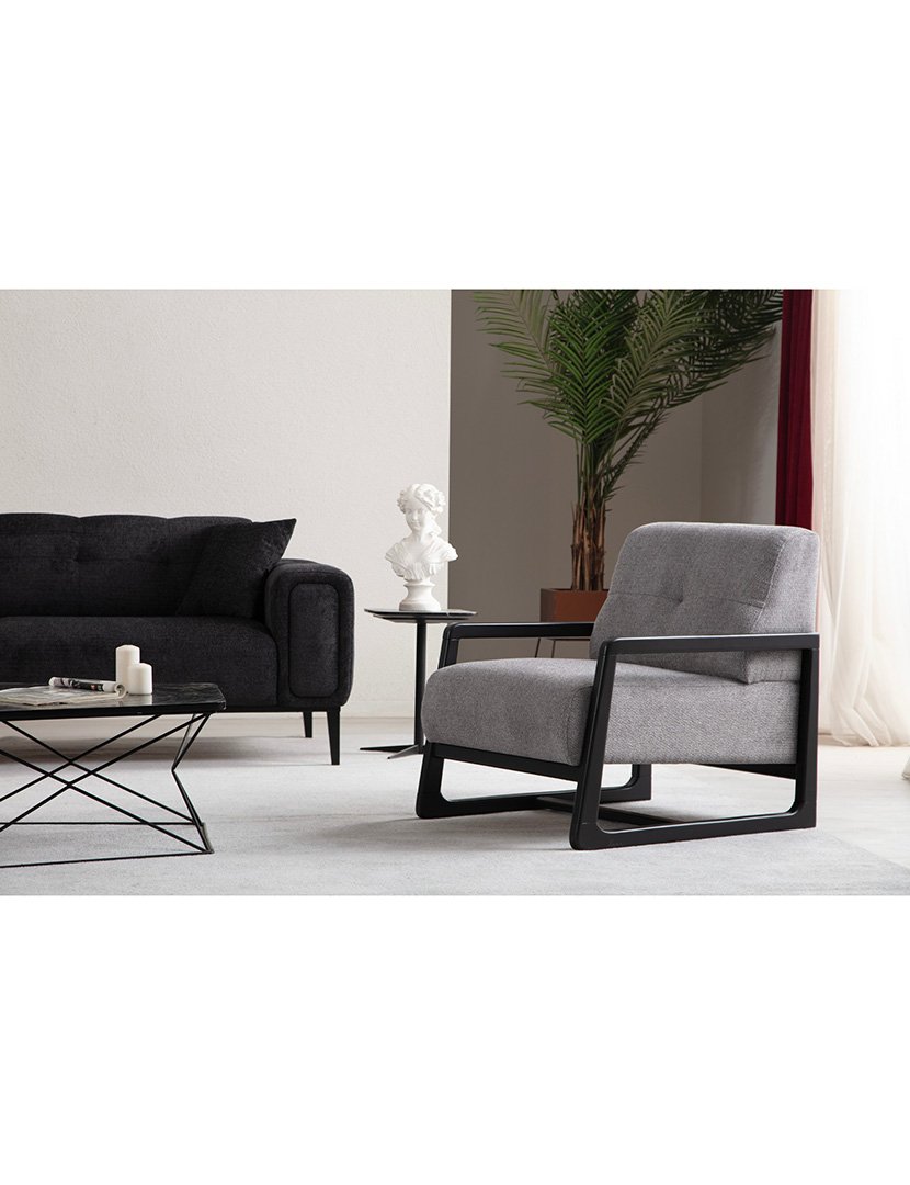 Sofá Cama 3L Athena Preto