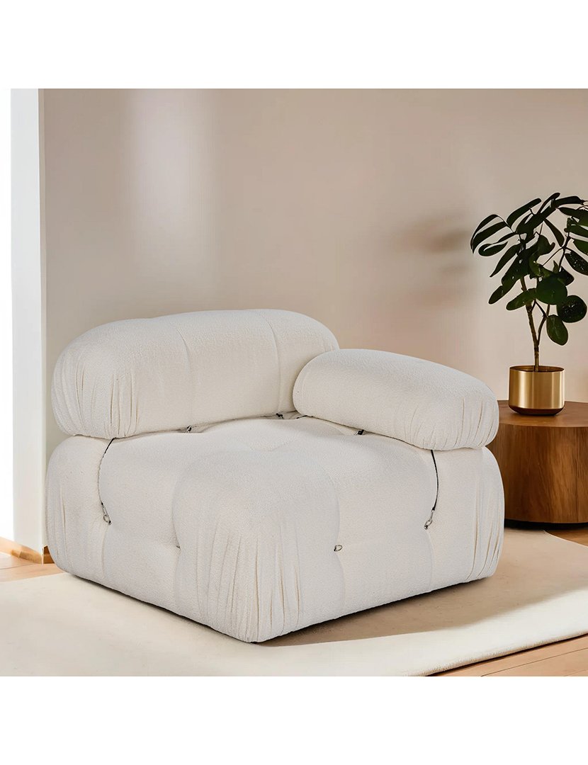 Módulo Canto Direito Bubble Branco