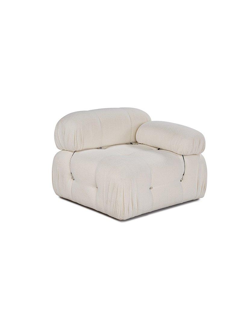 Módulo Canto Direito Bubble Branco