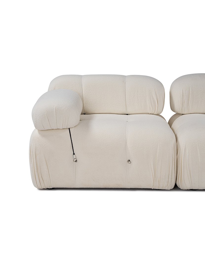 Sofá Modular 2L Bubble Creme