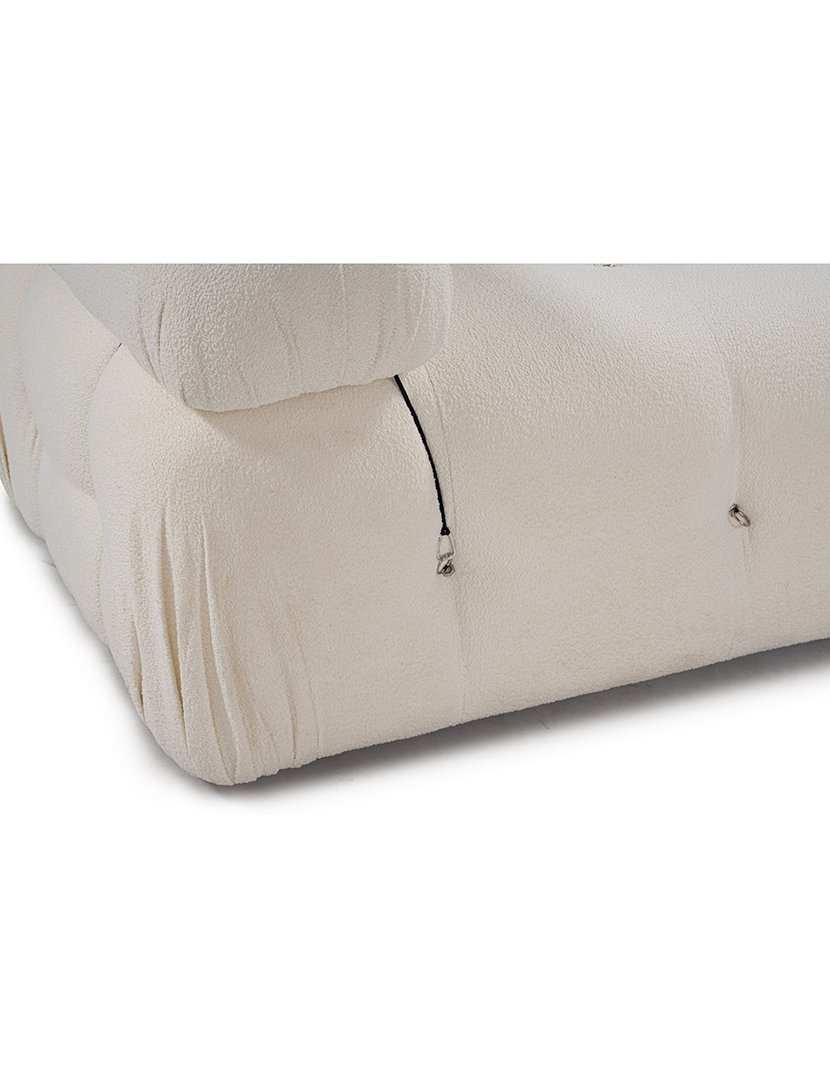 Sofá Modular 2L Bubble Creme