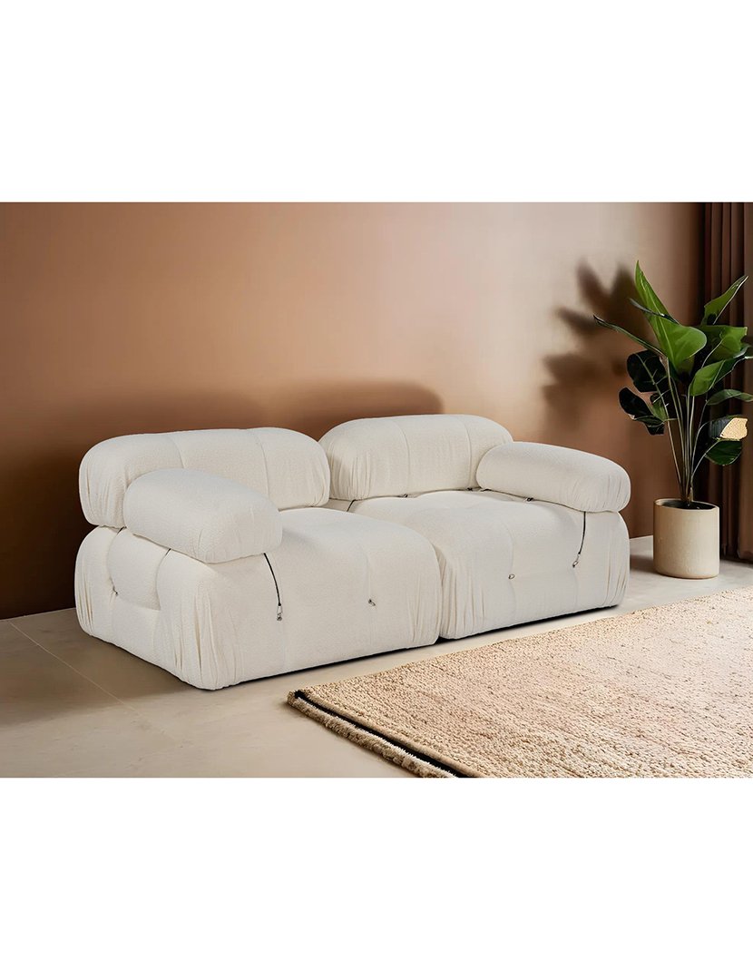 Sofá Modular 2L Bubble Creme