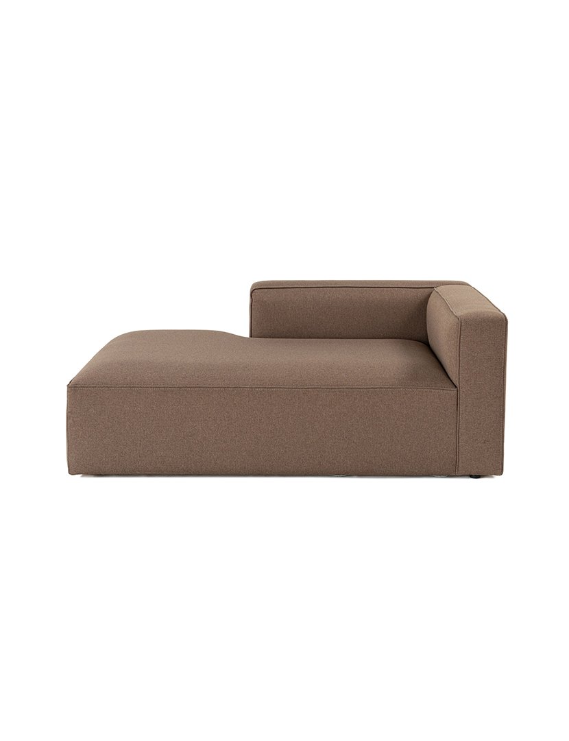 Módulo Chaise Longue Esquerdo Mora XL Castanho