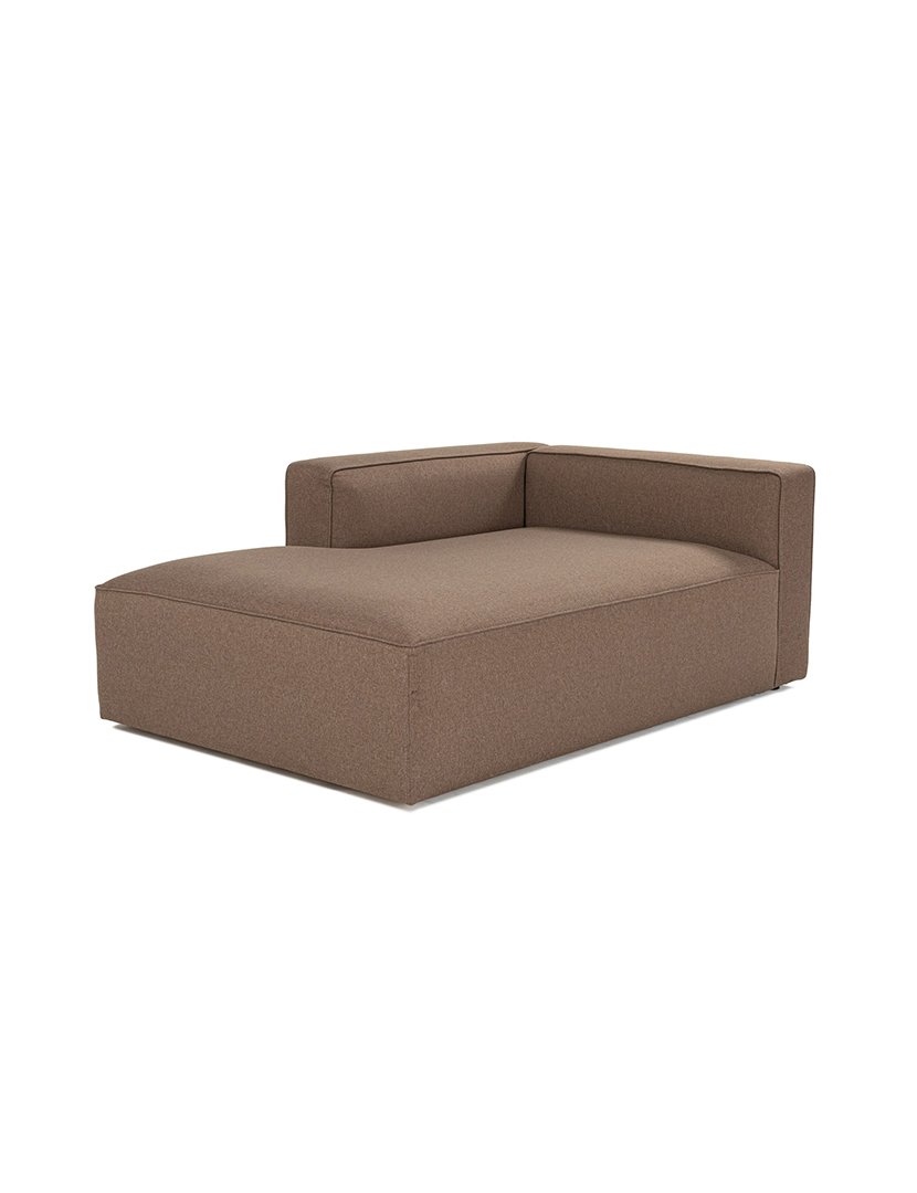 Módulo Chaise Longue Esquerdo Mora XL Castanho