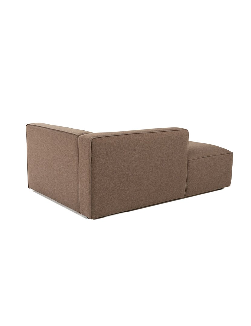 Módulo Chaise Longue Esquerdo Mora XL Castanho
