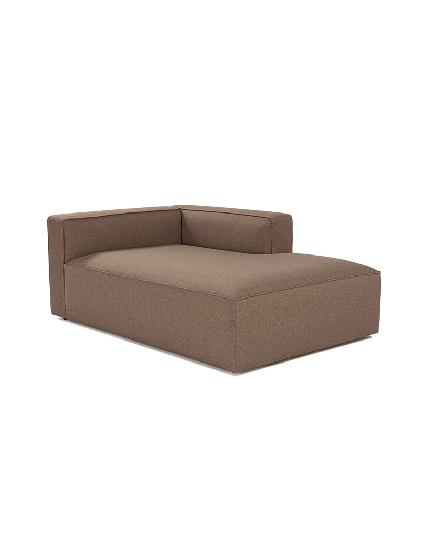 Módulo Chaise Longue Direito Mora XL Castanho