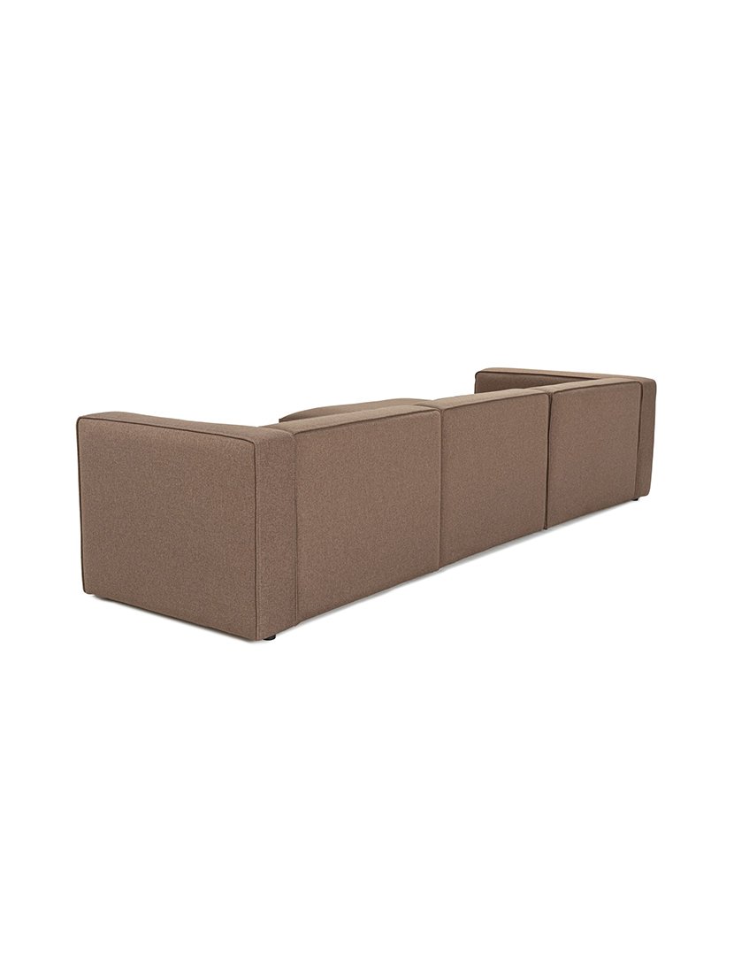 Sofá Modular Chaise Longue Esquerdo Mora XL Castanho