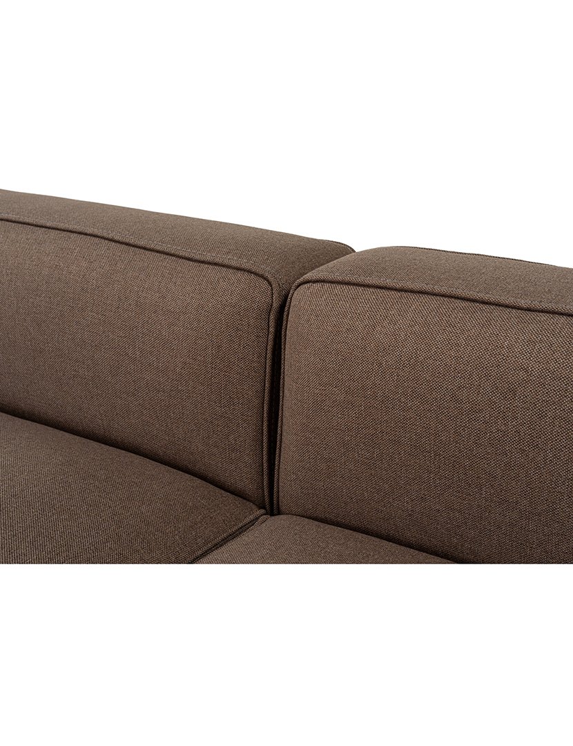 Sofá Modular Chaise Longue Esquerdo Mora XL Castanho